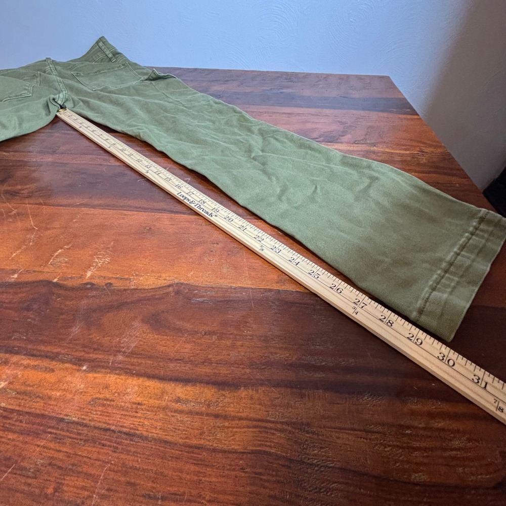 Wide Leg Cargo - Vervet sz 30 - Olive Green - Picture 6 of 8